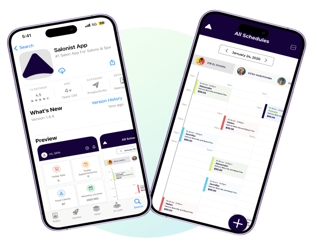Manage your Booking with Salonzz App