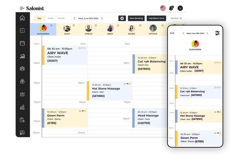 Salon Scheduling Software